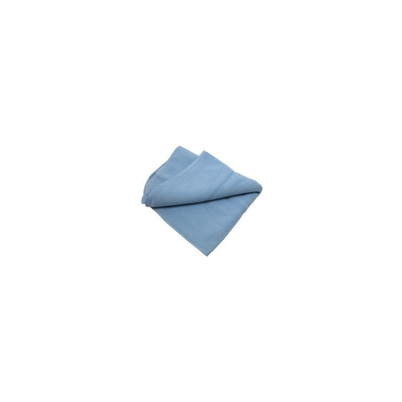 detailmate Chiffon gaufré – Chiffon en microfibre avec bord bleu pour le  nettoyage des vitres, 35x35cm, 450GSM, chiffon en microfibre pour voiture