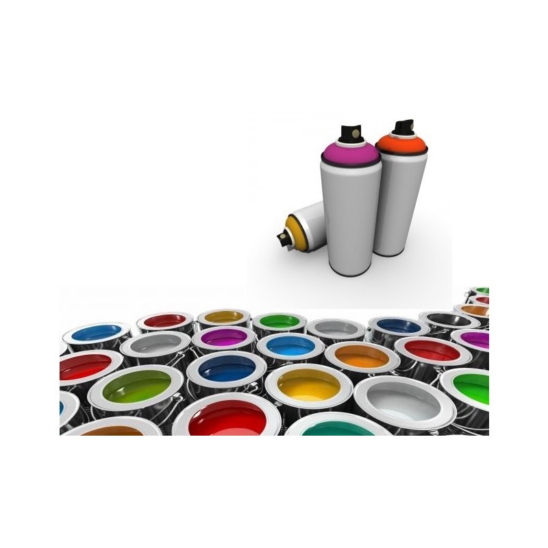 Peinture polyuréthane en spray 2C avec durcisseur Peinture polyuréthane en spray 2C avec durcisseur