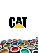 Peinture industrielle brillante pour CATERPILLAR 1 kg