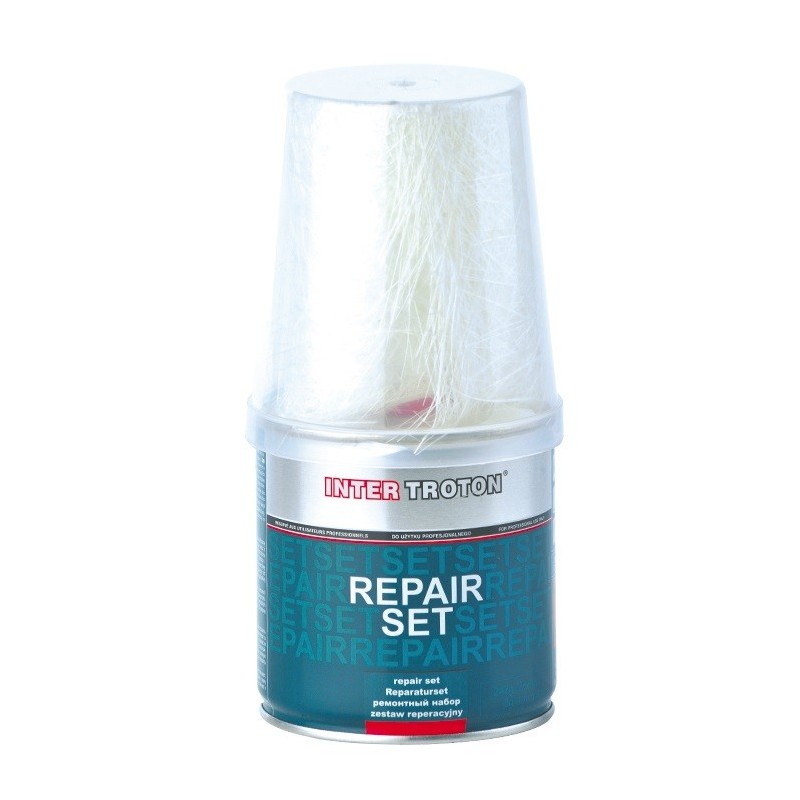 Résine polyester et fibre de verre en petit pot de 250 grammes Résine polyester et fibre de verre en petit pot de 250 grammes
