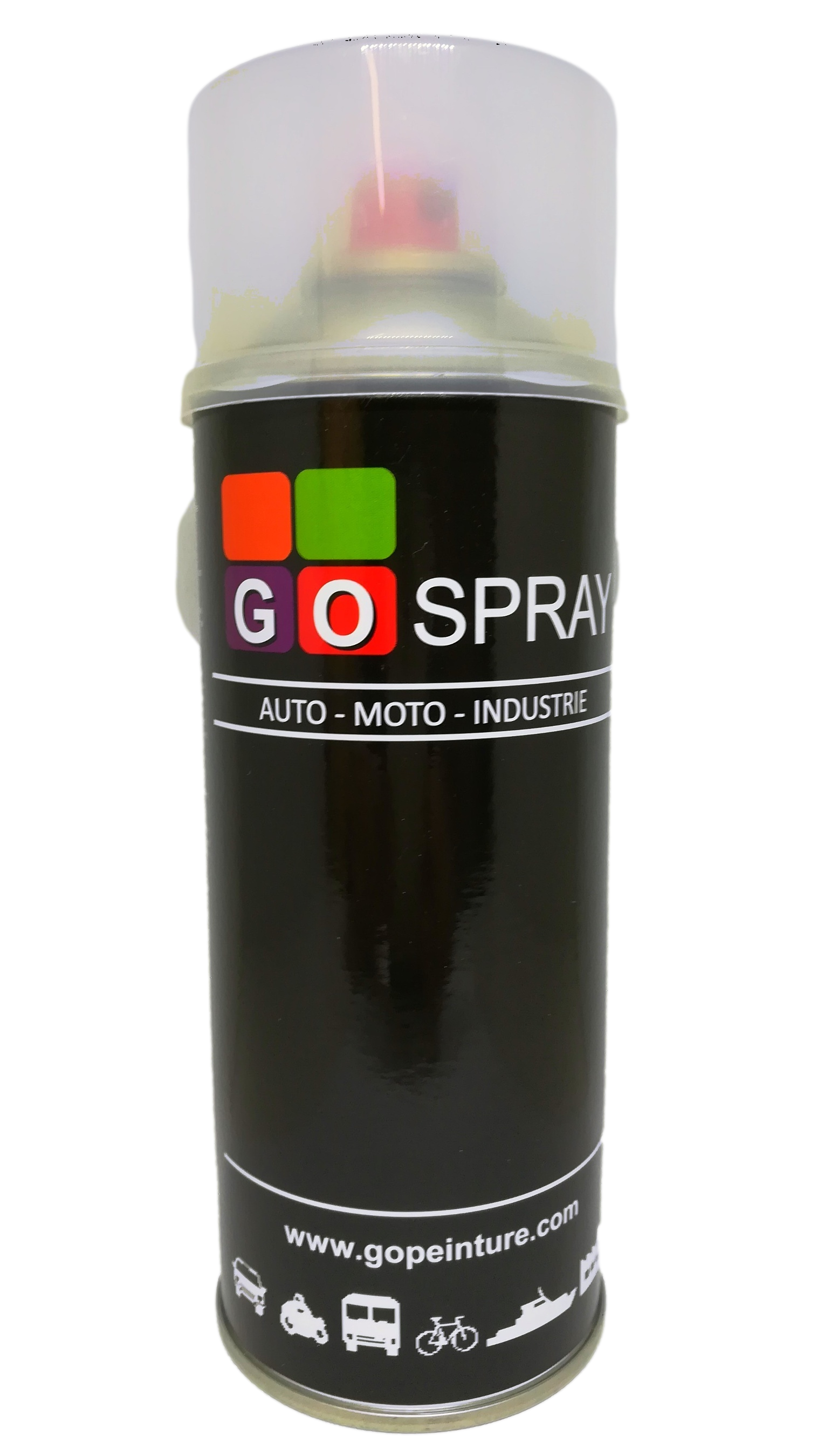 Peinture auto-moto en spray toutes teintes
