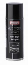 Peinture noire mate en aérosol 400ml