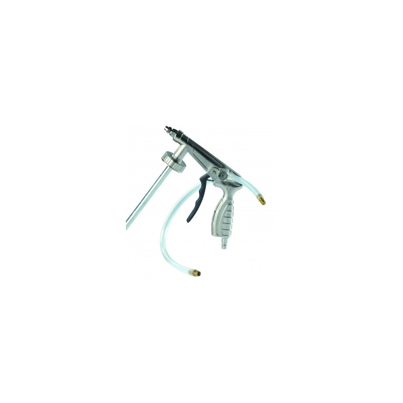 Pistolet pour antigravillon et corps creux avec regulateur de pression Pistolet pour antigravillon et corps creux avec regulateur de pression