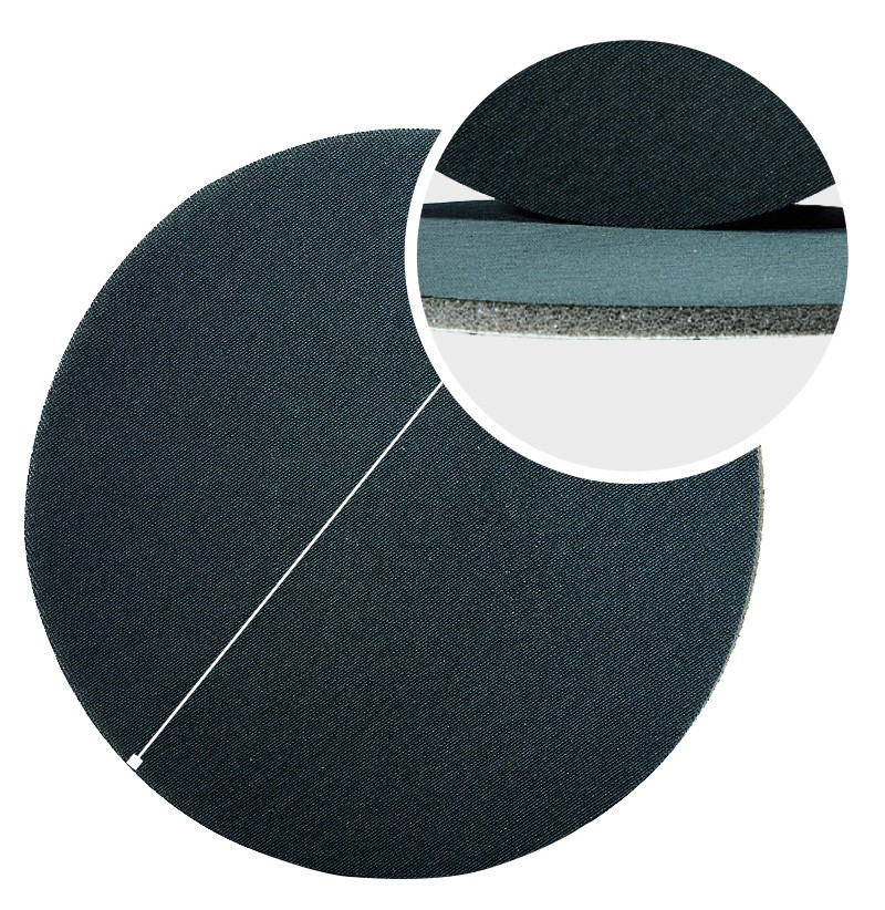 Disque en tissu sur mousse- ABRAFINISH 150 MM