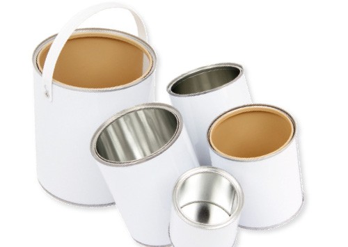 Boîtes cylindriques en fer blanc