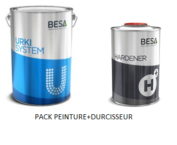 Peinture polyurethane haute résistance + durcisseur