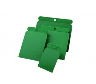 Spatules à mastic en plastique - sachet de 4