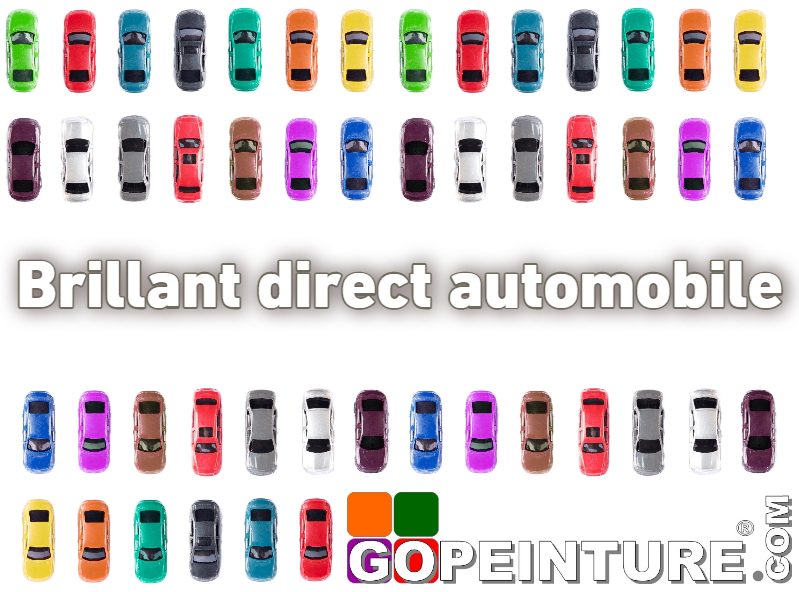 Peinture brillant direct automobile 1 kg