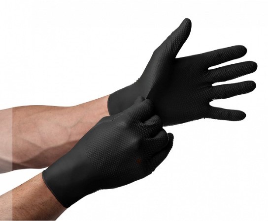 Gants Gogrip résistants aux solvants. Boite de 50
