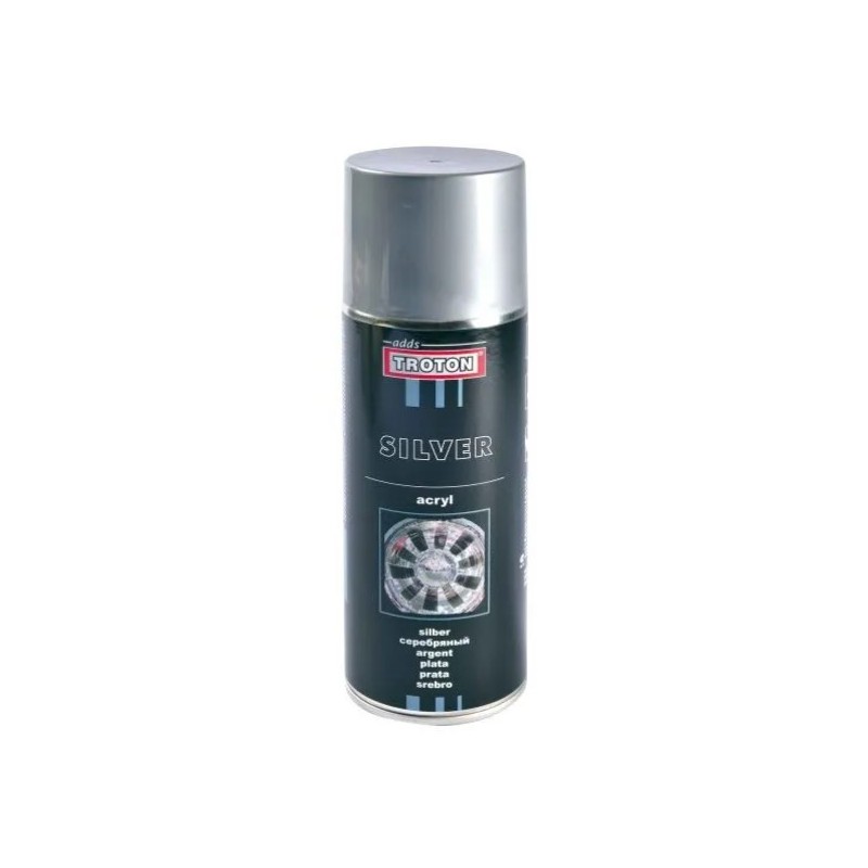Peinture pour jantes alu en spray d'une contenance de 400ml