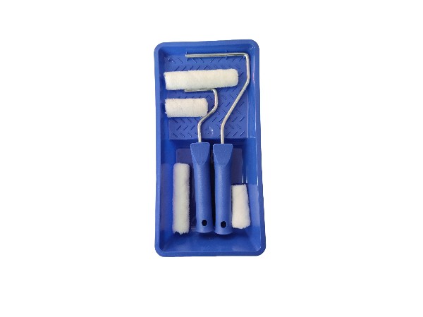 Bac peinture et rouleaux microfibres