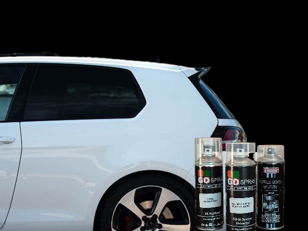 Pack peinture auto-moto + vernis en spray