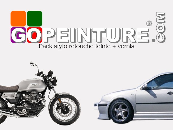 Pack retouche peinture + vernis auto-moto