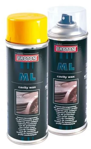 Cire en spray pour corps creux
