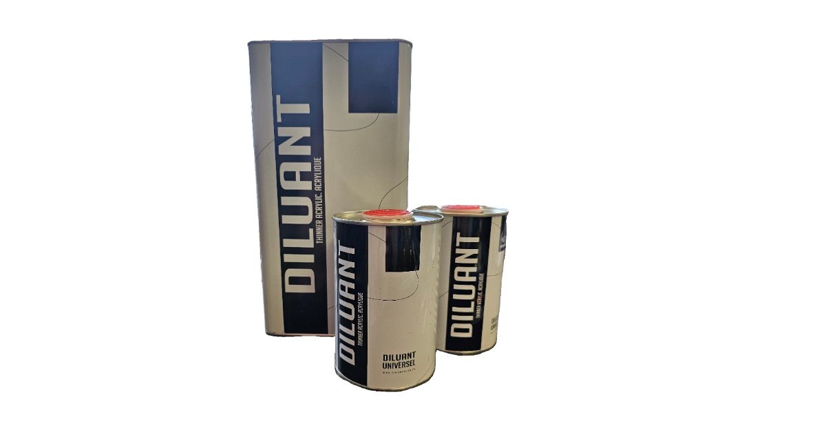 Diluant pour peinture, vernis et apprêt