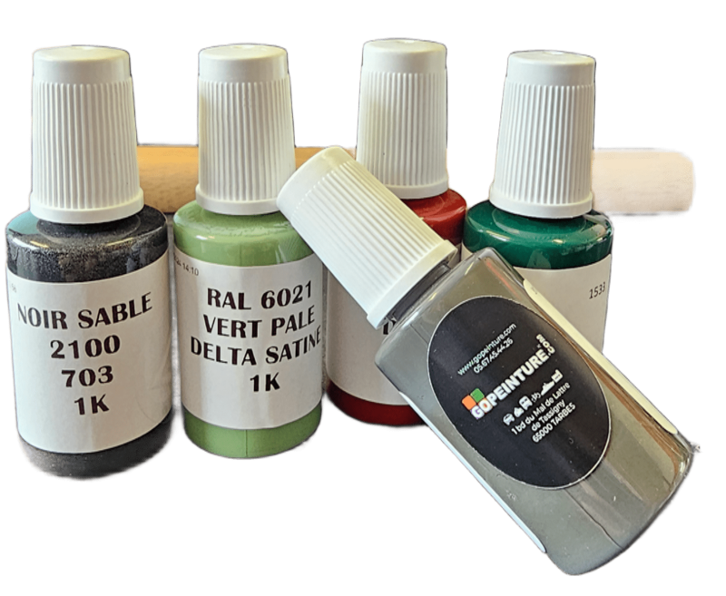 Flacon retouche peinture menuiserie bois-métal