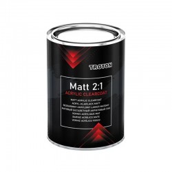 Vernis mat GoPeinture à 2 composants pour réparation et peinture des carrosseries auto/moto