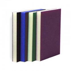 Lot d’éponge flexible abrasive à deux faces GOPEINTURE