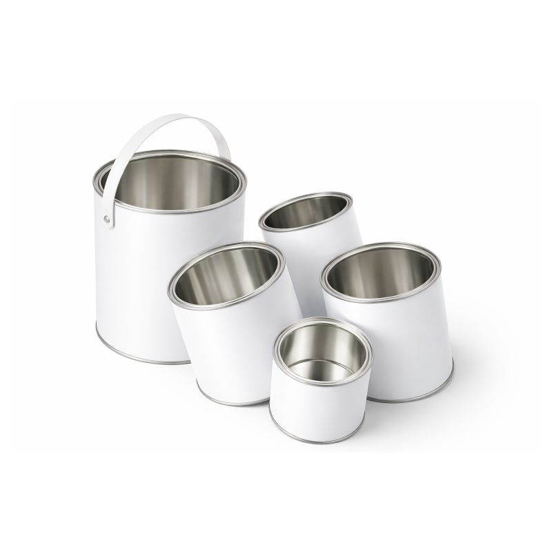 Boîtes cylindriques en fer blanc