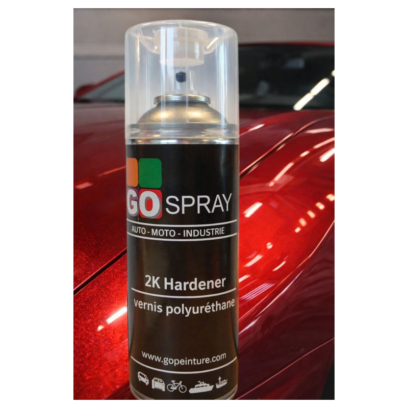 Vernis2k en bombe avec durcisseur