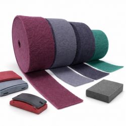 Abrasif fibre Brite en rouleau 15 cm x 10 mètres