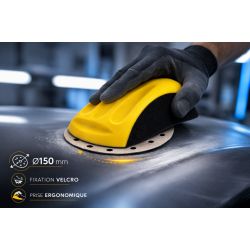 Cale à poncer ergonomique et flexible