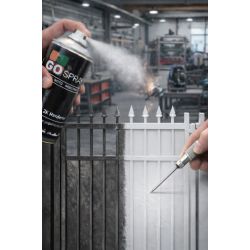 Peinture haute resistance en bombe aérosol 2k