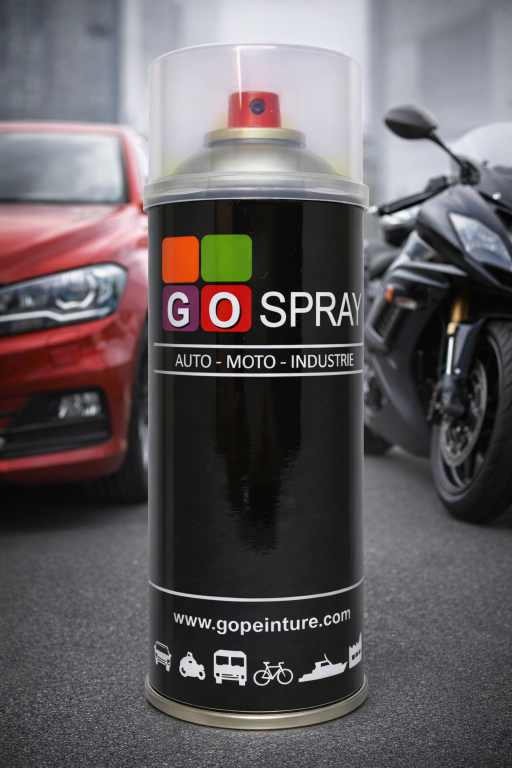 Peinture moto en spray toutes teintes
