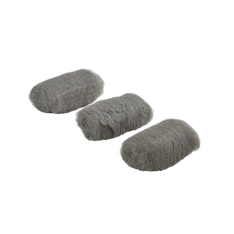 LOT PAILLE DE FER, LAINE D'ACIER T.0 ET 00