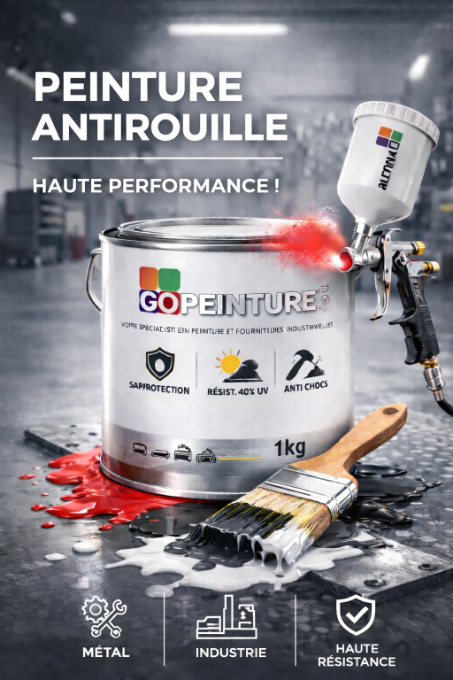 Peinture antirouille accroche directe monocomposant