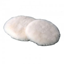 Mousse de polissage GOPEINTURE en laine d'agneau 150mm