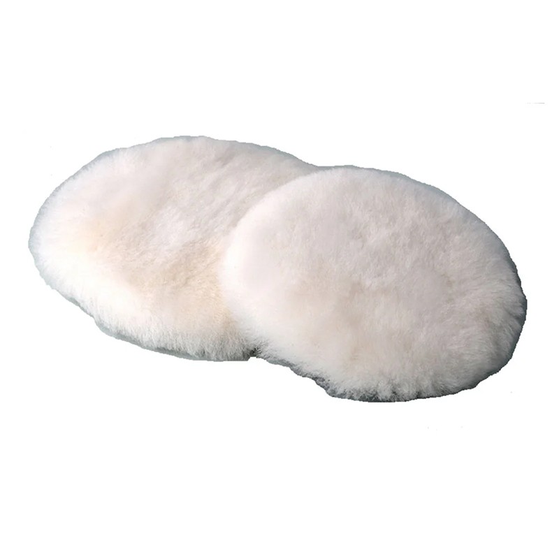 Mousse de polissage laine d'agneau 80mm