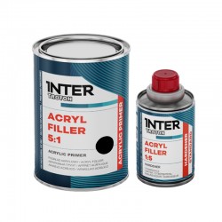 Pack d'apprêt garnissant pour carrosserie 0,6 L NOIR GOPEINTURE