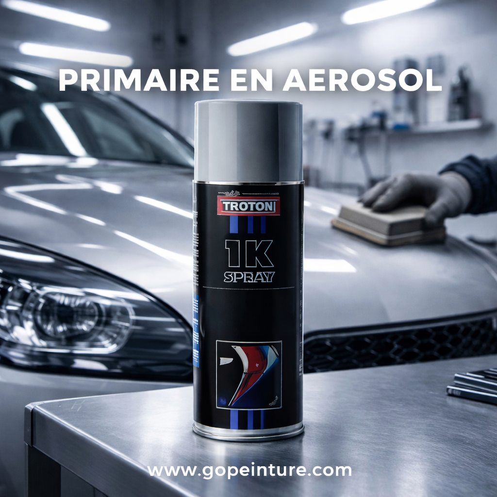 Apprêt garnissant en aérosol