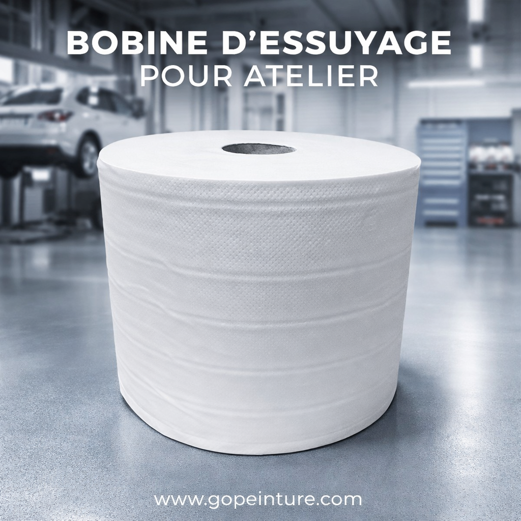 Bobine d'essuyage - 2 rouleaux de 3 kg
