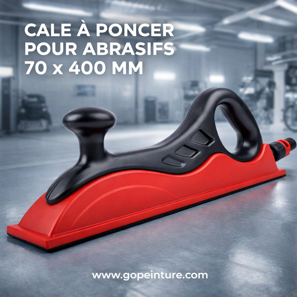 Cale à poncer avec aspiration 70 x 400mm