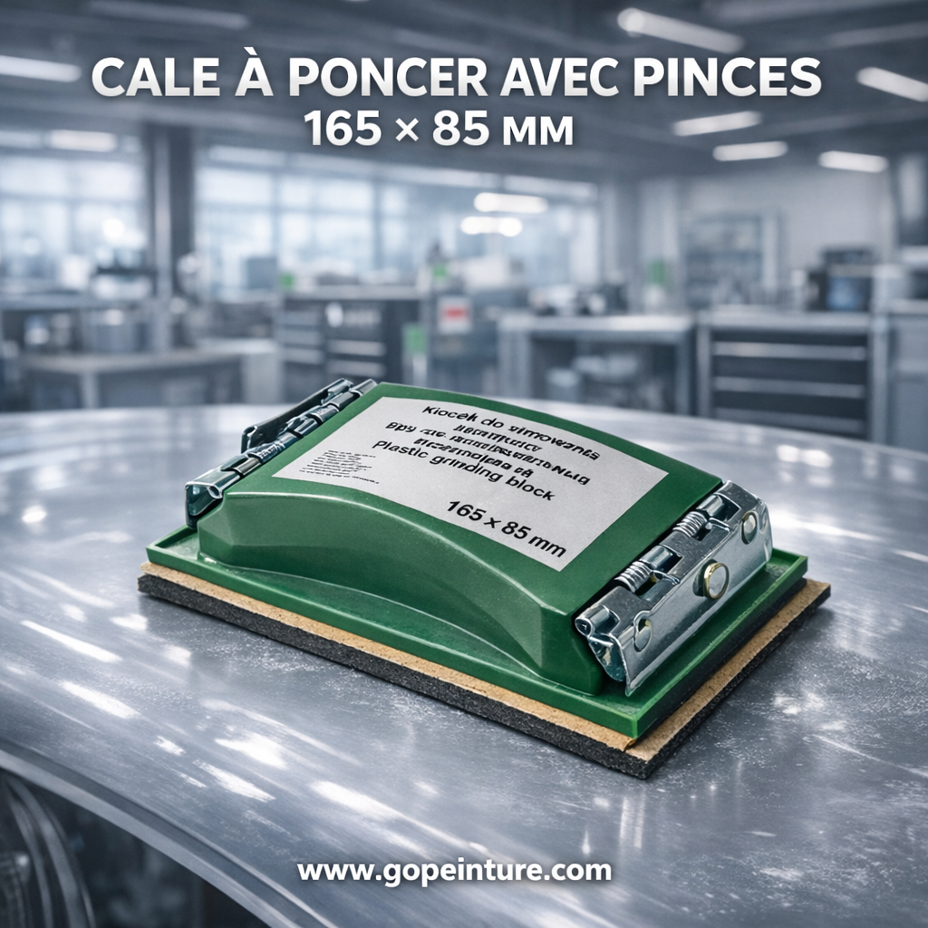 Cale à poncer avec pince - style Cale Kaup