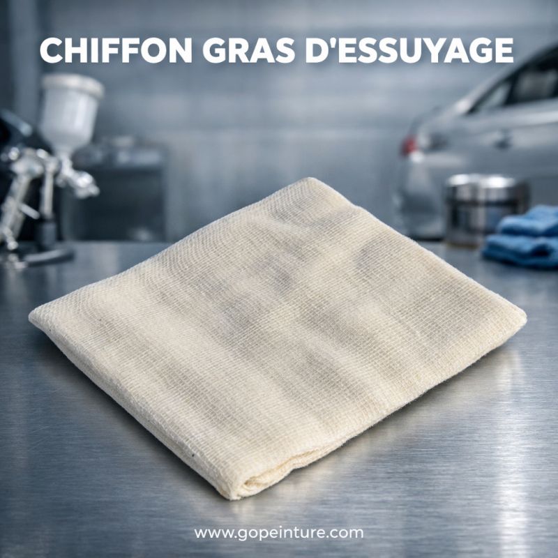 Chiffon gras d'essuyage antistatique 25 pieces
