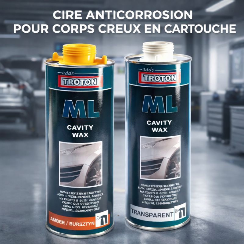 Cire pour corps creux en cartouche 1 litre
