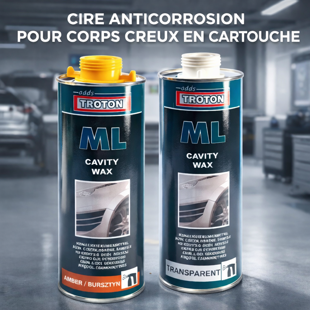 Cire pour corps creux en cartouche 1 litre