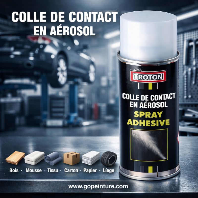 Colle de contact en aérosol 400ml