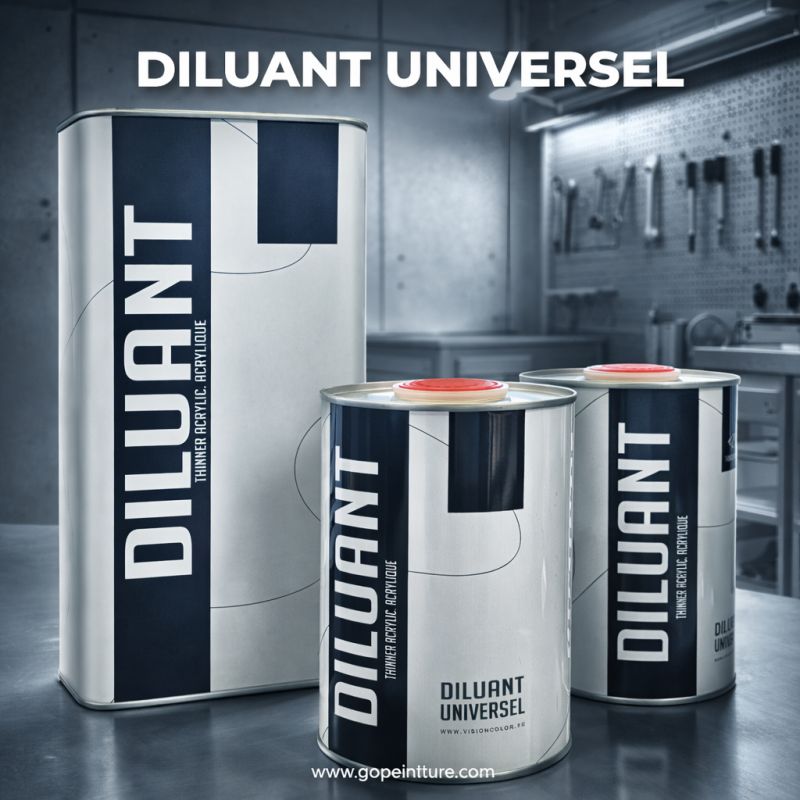 Diluant pour peinture, vernis et apprêt