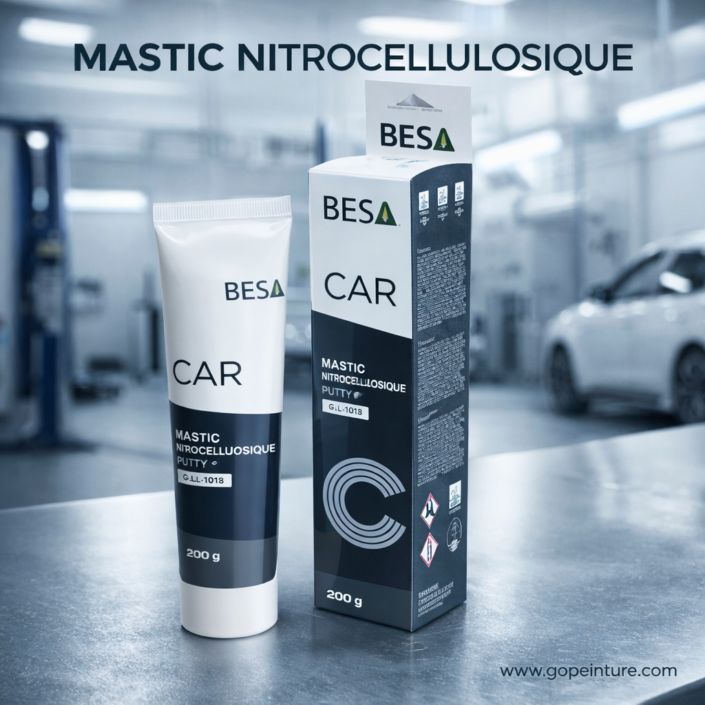 Mastic nitro-cellulosique en tube 200 ml