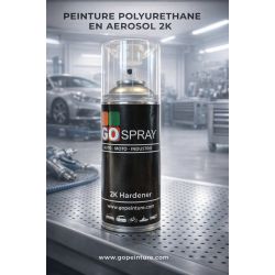 Peinture accroche directe en spray 2C avec durcisseur