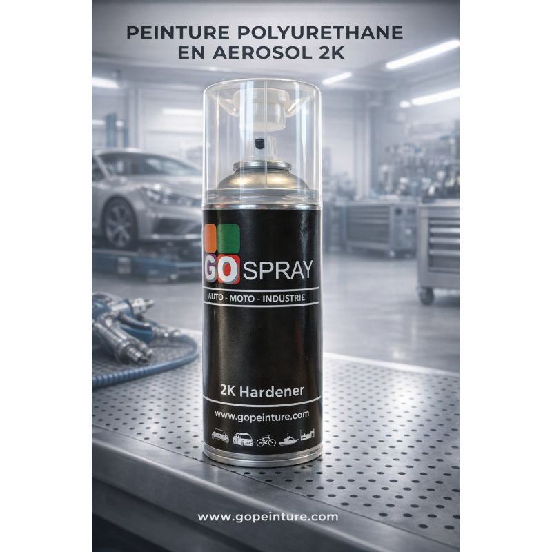 Peinture accroche directe en spray 2C avec durcisseur