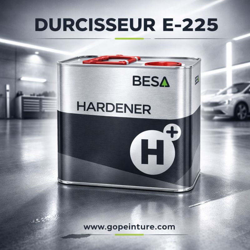 Durcisseur Lent BESA E-225 . Bidon de 2.5 litres