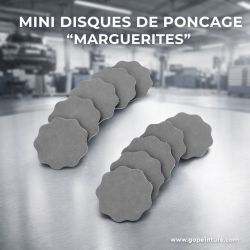 Mini disques abrasifs extra fins - Marguerites(10 unités)