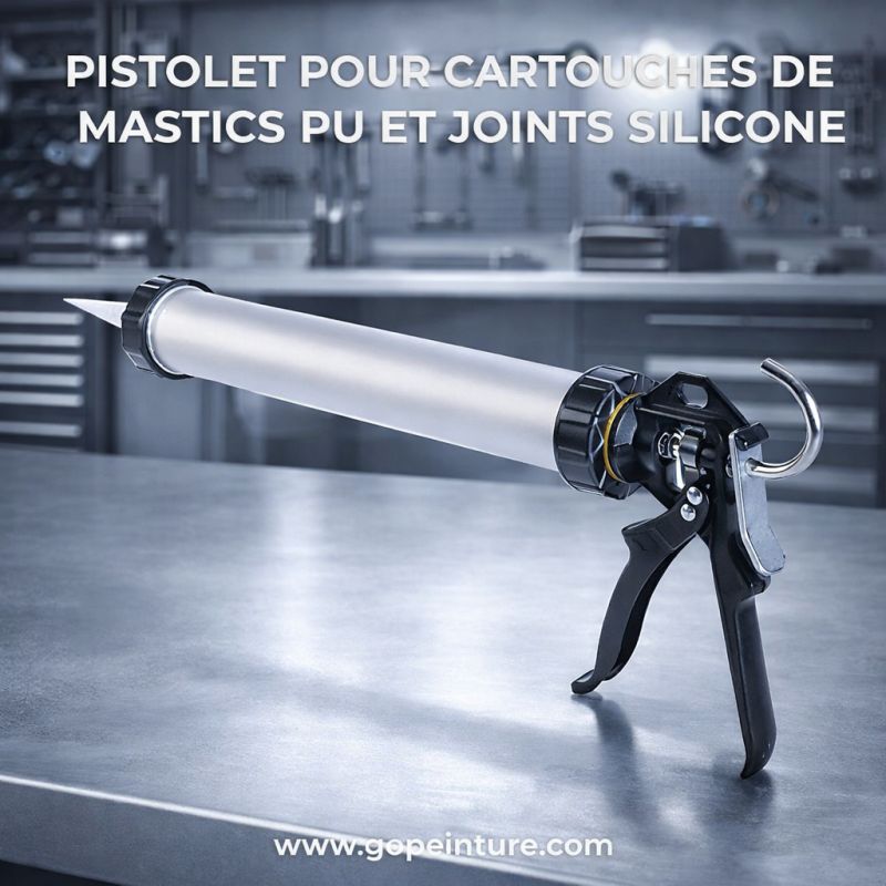 Pistolet pour cartouches 600 ml GOPEINTURE