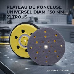 Plateau de ponceusede qualité supérieure