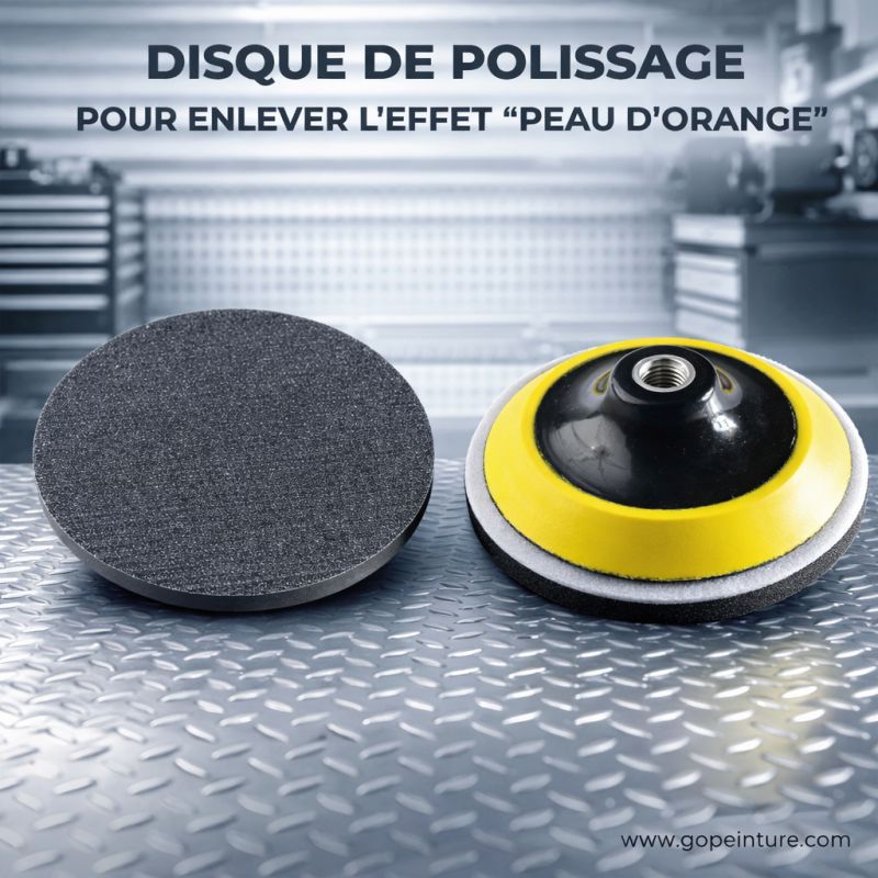 Disque pour éliminer la peau d'orange ( tissu jean's)